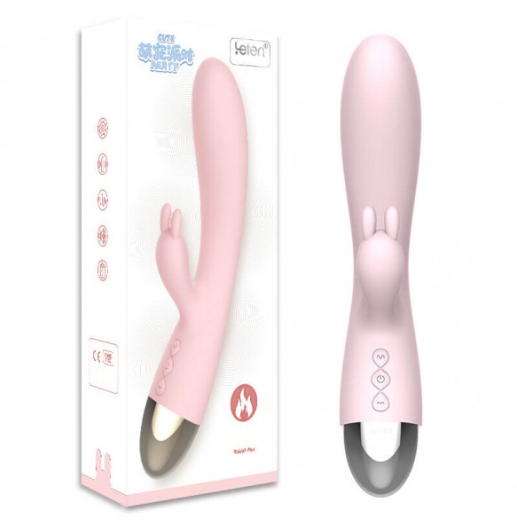 HK LETEN Rabbit G-Spot Dual Vibrators Masturbation (Cute Bunny - Chargeable)